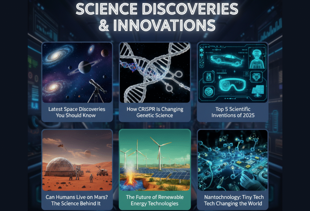 Science Discoveries &amp; Innovations: Shaping Our Future - Kurahan.com ...